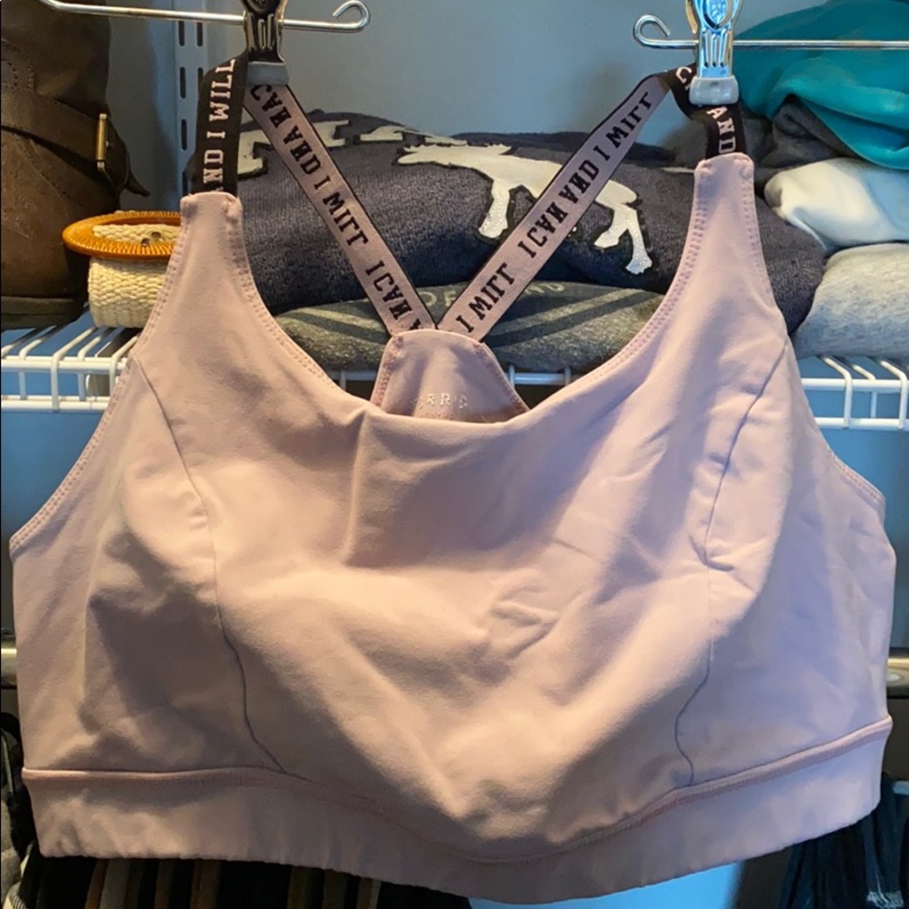 Torrid light pink/purple sports bra